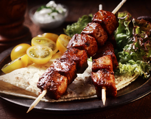 Gourmet-Grillspießwürfel